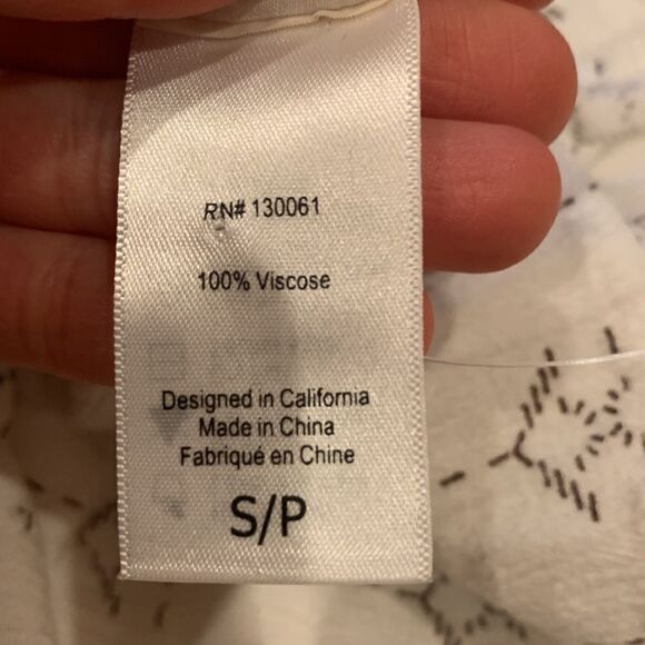 L*SPACE Kelly Native Geo Romper in Ivory size small - Picture 7 of 7